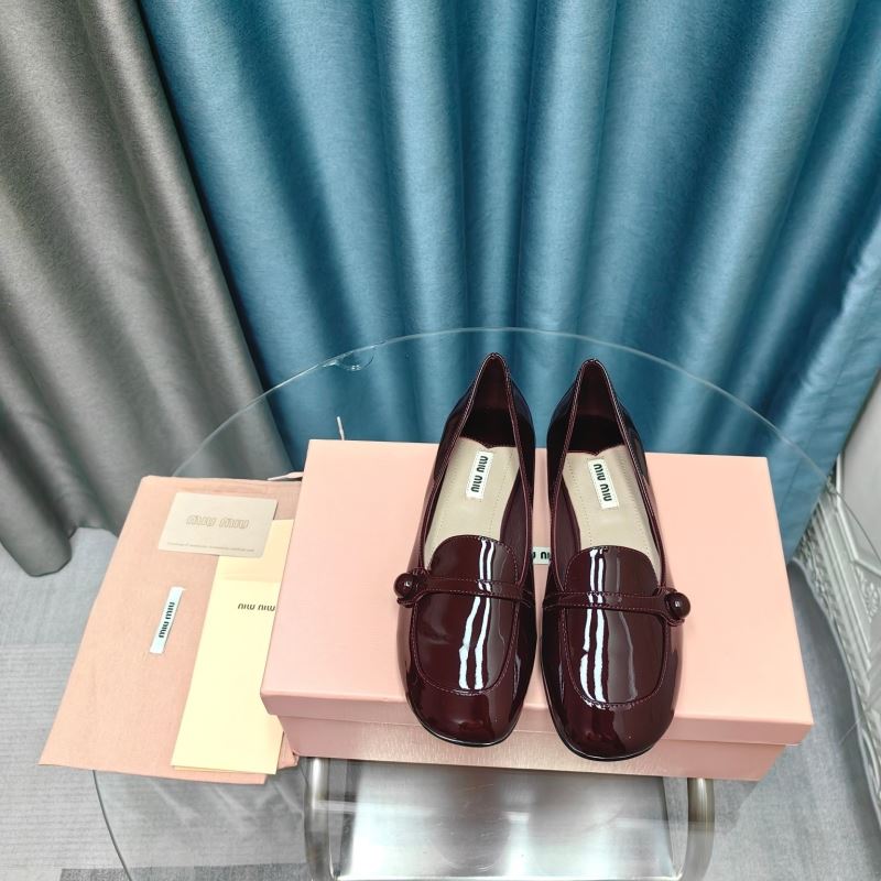 Miu Miu flat shoes
